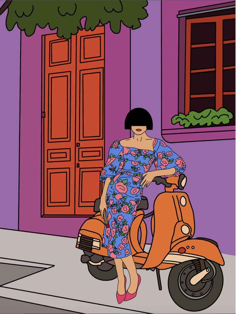 Illustration Ciao Bella