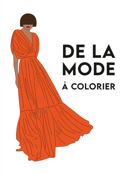 De la mode à colorier : Numéro 1